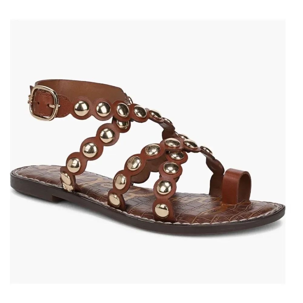 Sam Edelman | Gloria Stud Ankle Strap Sandals